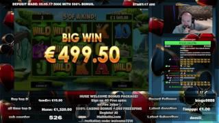 Green Mean Money Making Machine!! Gobble Gives HUGE Win At Dragonz Slot!!