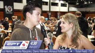 EPT Prague 2011: Midday Update with Johnny Lodden - PokerStars.co.uk