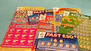 Scratchcard (your'LIKES' counted)CASH SPECTACULAR..9x LUCKY..BINGO..FAST 50..L.LINES..C-WORD
