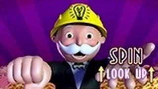 Monopoly Big Money Reel Slot Machine Bonus-Live Play
