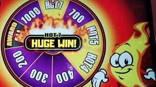 SUPER HUGE WIN on HOT HOT 8! This Slot was on FIRE!  133X my bet!!