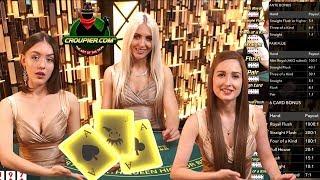 Three Card Poker Outlaw £2,300! STRAIGHT FLUSH WIN or Straight to ZERO? Mr Green Online Casino