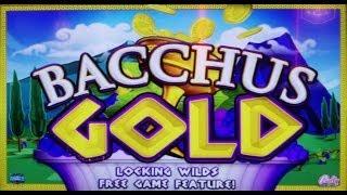 Bally Technologies: Sticky Wilds - Bacchus Gold Slot Bonus ~NICE WIN~