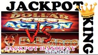 Dollaroo vs. Dollar Action Slot Bonuses JACKPOT HANDPAY!!