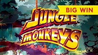Jungle Monkeys Slot - BIG WIN BONUS!