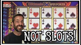 I PLAYED EVERY GAME IN THE CASINO THAT WASN'T A SLOT MACHINE! VIDEO POKER • KENO • ROULETTE • LOTTO