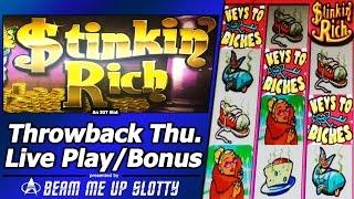 Stinkin Rich Slot - TBT Live Play and Free Spins Bonus