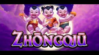BIG WIN - Quick Shot Zhong Qiu Slot Machine Progressive Win
