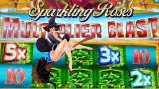 NEW• •Sparkling Rose Multiplier Blast• up to 300x Multipliers• Live play/Bonus