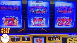 Two Jackpots Handpay⋆ Slots ⋆ Triple Hot Ice Slot, Dragon Cash Golden Century Slot Bet $50 赤富士スロット