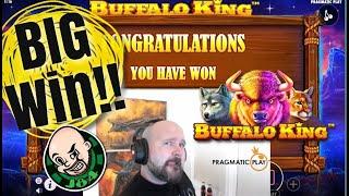 Buffalo King Slot Gives a Big Win!!