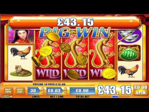 £147.60 SUPER BIG WIN (164 X STAKE) GAME OF DRAGONS II ™ SLOT GAME AT JACKPOT PARTY®