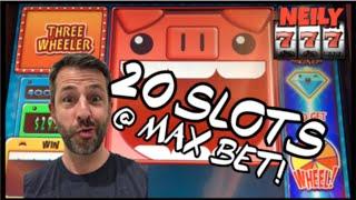 MAX BET SPINS on 20 DIFFERENT SLOTS • DAMN! THAT'S WHAT I'M TALKING ABOUT!