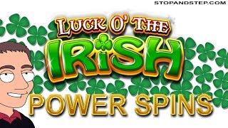 Luck O' the Irish £500 Power Spins - LOSING Edition