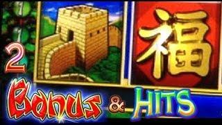 Bonus + Hits + Bonus on Great Wall 5c Video Slots
