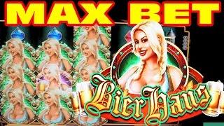 Bier Haus MAX BET 35 FREE GAMES Slot Machine Bonus NICE WIN