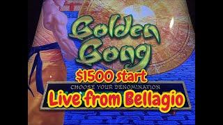 Live ⋆ Slots ⋆ from BELLAGIO - $1500 stream