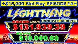 •SPECIAL•!! High Limit Lightning Link Slot HANDPAY JACKPOT | EPISODE-4 | Live Slot Play w/NG Slot