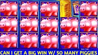 High Limit Piggy Bankin Slot Machine FIGHT &  HANDPAY JACKPOT ! Live Slot Play  | SE-3 | EP-14