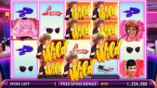 GREASE: TOO PURE TO BE PINK Video Slot Casino Game with a FROSTY PALACE FREE SPIN BONUS