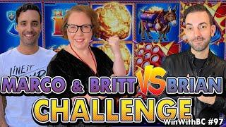 ⋆ Slots ⋆Lock It Link Challenge ⋆ Slots ⋆Marco & Britt VS Brian!