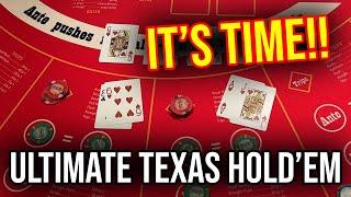 CRAZY MAX BETS!!! LIVE ULTIMATE TEXAS HOLD’EM! Sept 14th 2022