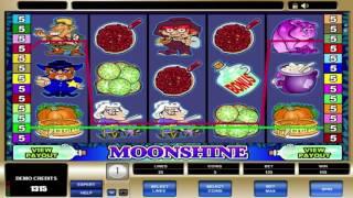 Free Moonshine Slot by Microgaming Video Preview | HEX