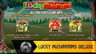 Lucky Mushrooms Deluxe slot by StakeLogic