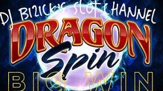 ~*** BIG WIN ***~ Dragon Spin Slot Machine ~ WILDS ADDED BONUS! • DJ BIZICK'S SLOT CHANNEL