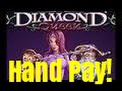 HAND PAY! DIAMOND QUEEN SLOT MACHINE-LIVE PLAY-1st of 2 parts!
