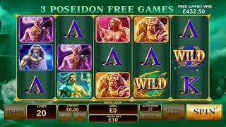 Age of the Gods casino slots - 936 win!