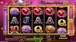 Lady Luck slot - 448 win!