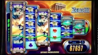 ZEUS III slot machine Bonus WIN!