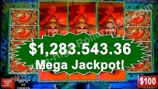 •$1.2 Million Dollar Cashout! Jumpin Jalapenos slot Jackpot, Handpay Elite High Rollers Vegas Casino
