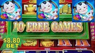 88 Fortunes Slot Machine •MAX BET• Bonuses & Progressive Picks WON ! •Live Slot Play•