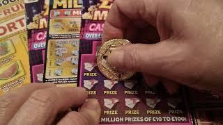 •Wow!•9,300+ SUBSCRIBERS SPECIAL•£100,00 •worth•£4 Million Scratchcards & £5 cards•Wow!•