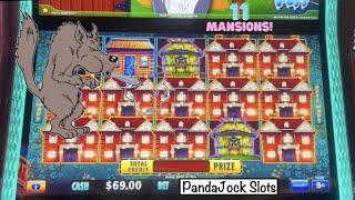 11 Mansions for a HUGE WIN⋆ Slots ⋆️Huff n More Puff