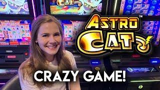 First Try on Astrocat Slot Machine! BONUS!