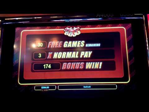 Quick Hits Slot Machine Big Win - 25 Spin Retrigger Bonus Round!