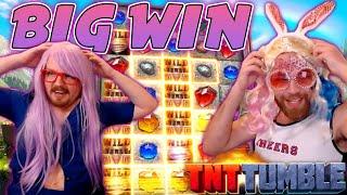 BIG WIN on TNT Tumble - Ft. Kimberly and Blanca (€10 Bet)