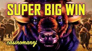 • SUPER BIG WIN!! - •BUFFALO GRAND Slot •-Slot Machine Bonus