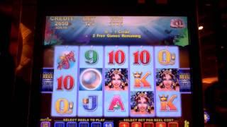 Polynesian Pearl slot machine bonus video win 2 retriggers