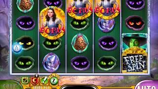 THE WIZARD OF OZ: THE JITTERBUG Video Slot Game with a PICK BONUS