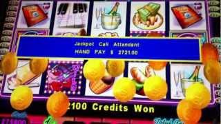 Live Lobsters Dancing Nightly - HANDPAY Slot Jackpot Win