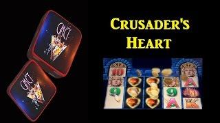 CRUSADER'S HEART - NICE WIN! - Aristocrat Slot Bonus Win with Retrigger!