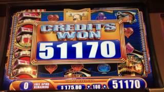 WMS PIRATE SHIP Slot Machine - Full Screen - MEGA BIG WIN - Bonus at the same time 1of2