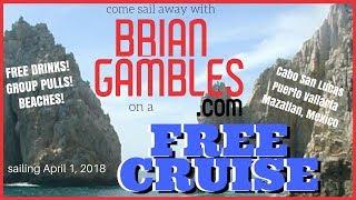 • LIVE • Join me for a FREE CRUISE • It's a Free for All! • Live Chat with Brian Christopher