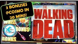 Walking Dead Slot Machine - 3 Bonuses w/ Progressives!