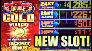 •NEW SLOT!• GOLD WINNERS | DOUBLE JACKPOT • LOVE IT OR HATE IT?! (SG | BALLY) Slot Machine Bonus