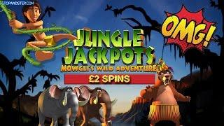 Jungle Jackpots £500 Slot with TOP Features!